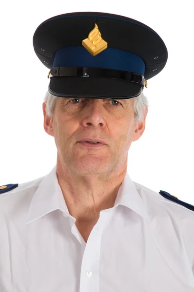 Dutch police man — Stock Photo, Image