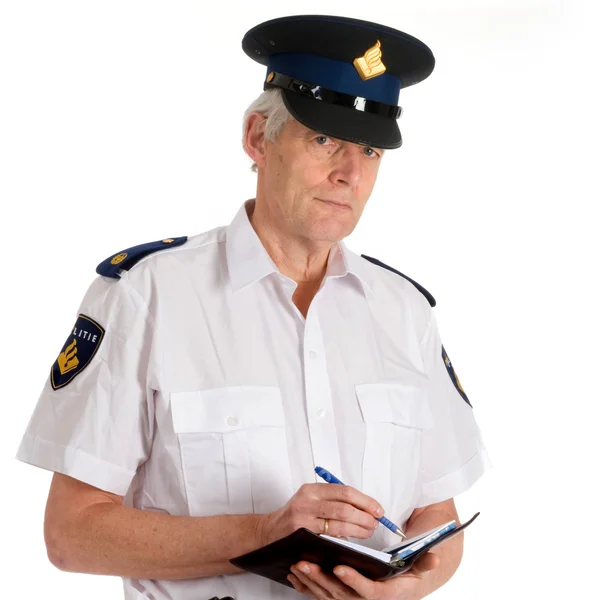 Police in Holland — Stock Photo, Image