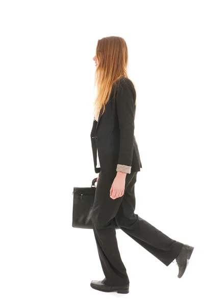 Business woman walking — Stock Photo, Image