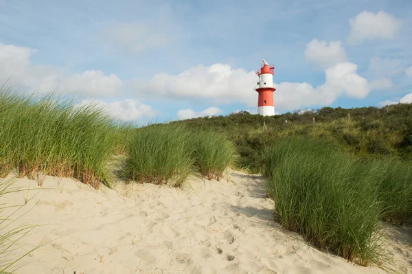 Latarnia morska na wyspie borkum — Zdjęcie stockowe