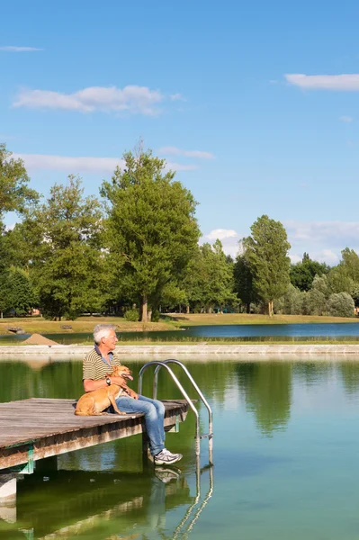 Meer in Frankrijk — Stockfoto