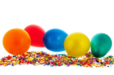 konfeti ve balon