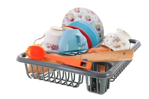 Washing the dishes — Stock Photo, Image