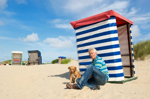 Borkum strand — Stockfoto