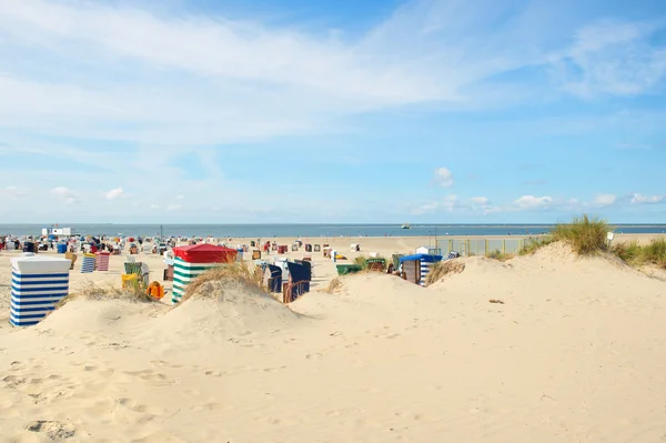 Praia de Borkum — Fotografia de Stock