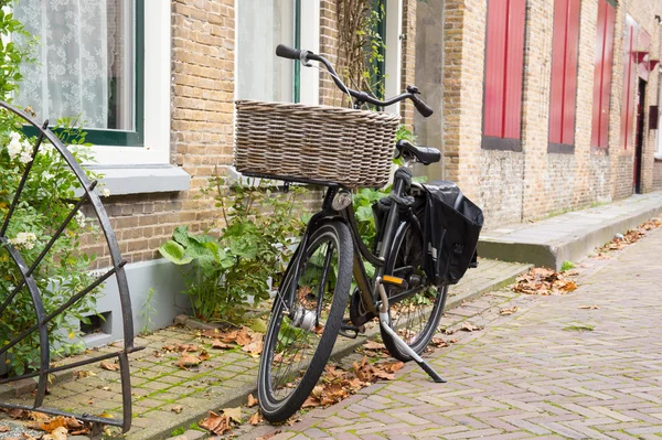 Bakery bike in Holland — Stock Photo, Image