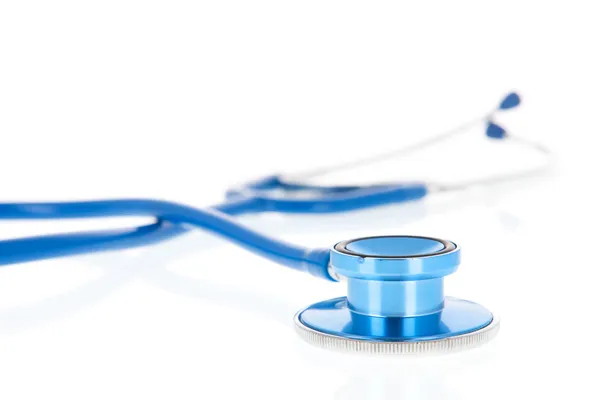 Blue stethoscope — Stock Photo, Image