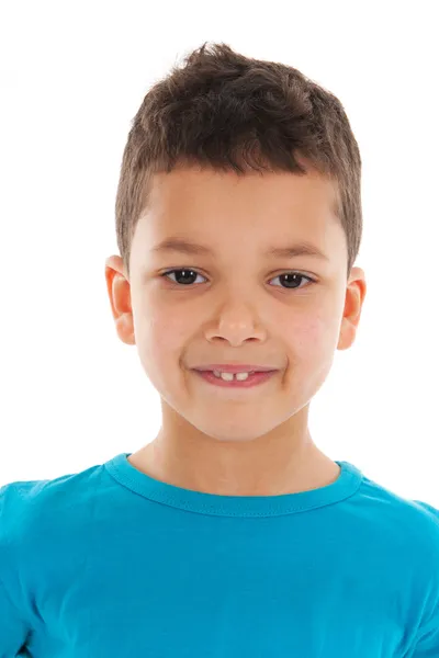 Retrato de estudio Niño pequeño antillano — Foto de Stock