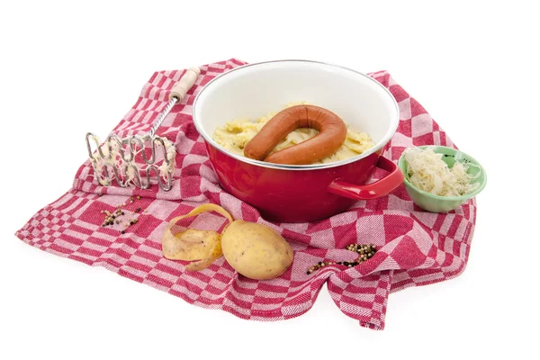 Typical Dutch meal — Stock Photo, Image