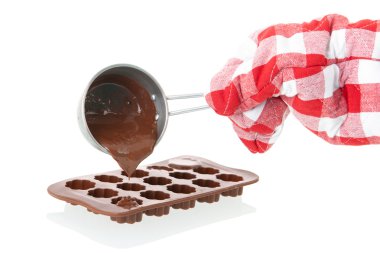 Mold for making Chocolate clipart