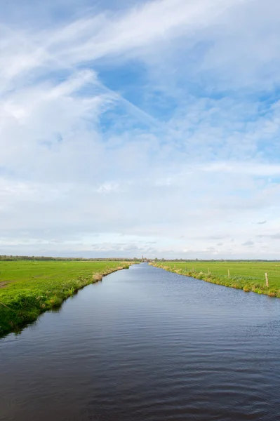 Holandský polder arkemheen — Stock fotografie