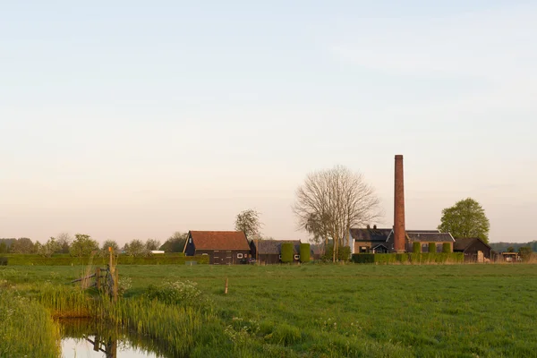 Stazione di pompaggio olandese — Foto Stock