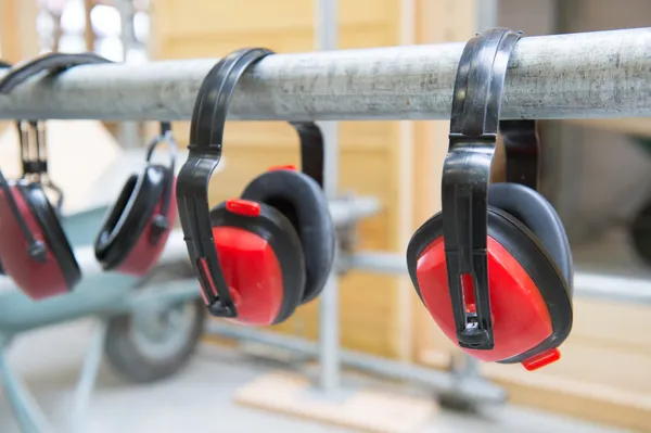 Ear protection for noise — Stock Photo, Image