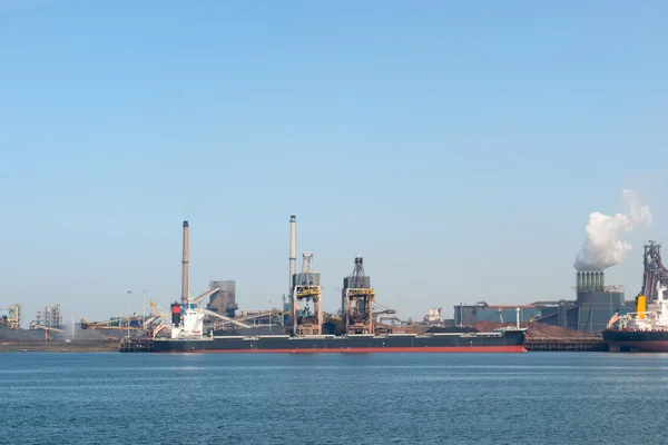 Porto marítimo industrial — Fotografia de Stock