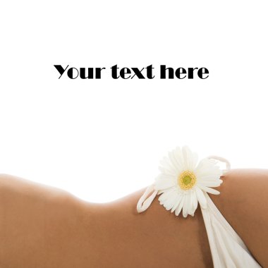 ayrıntı kadın bikini ile