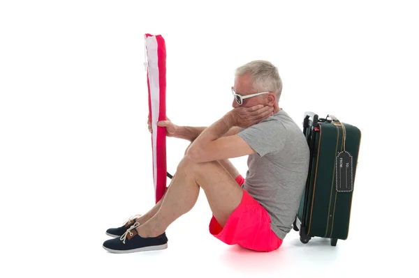Traveler with delay — Stock Photo, Image