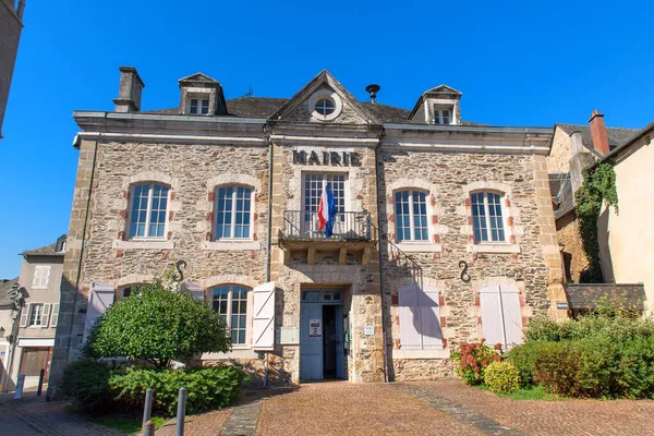 City Hall Donzenac French Village Nouvelle Aquitaine — Stock Photo, Image