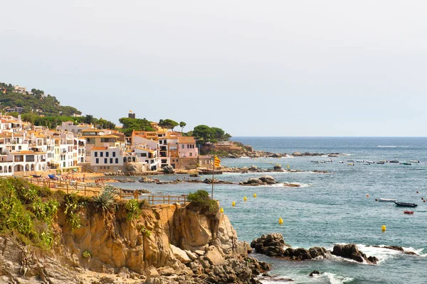 Landscape Coast Village Estartit Spain — Foto Stock