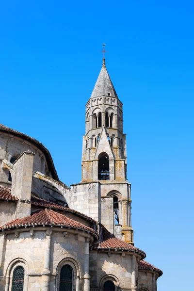 Kerk Het Frans Saint Leonard Noblat Haute Vienne — Stockfoto