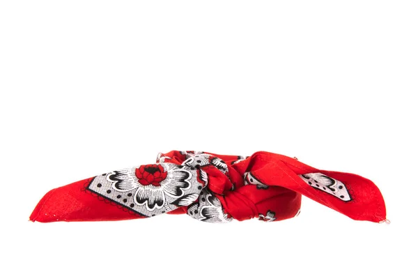Червоноголландський Хустинка Ізольована Білому Тлі — стокове фото