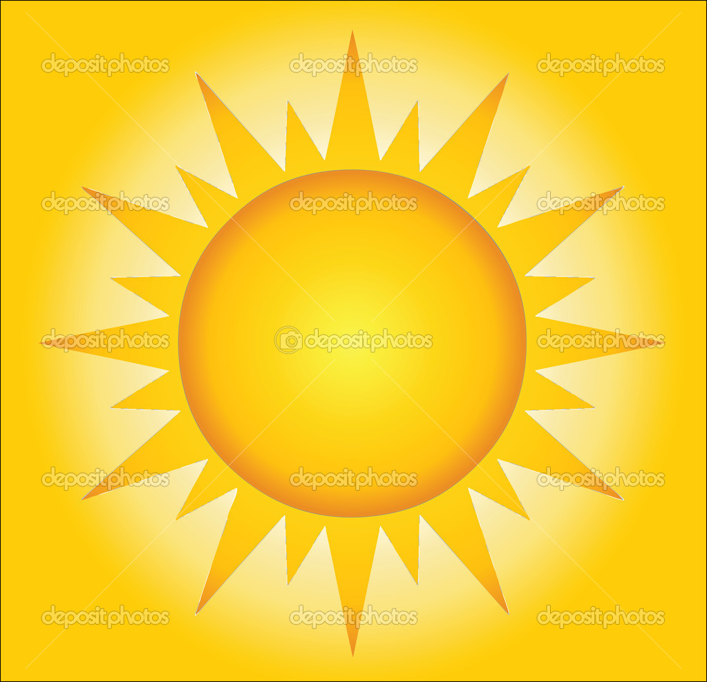 Summer Hot Sun Background — Stock Photo © HitToon #12492737