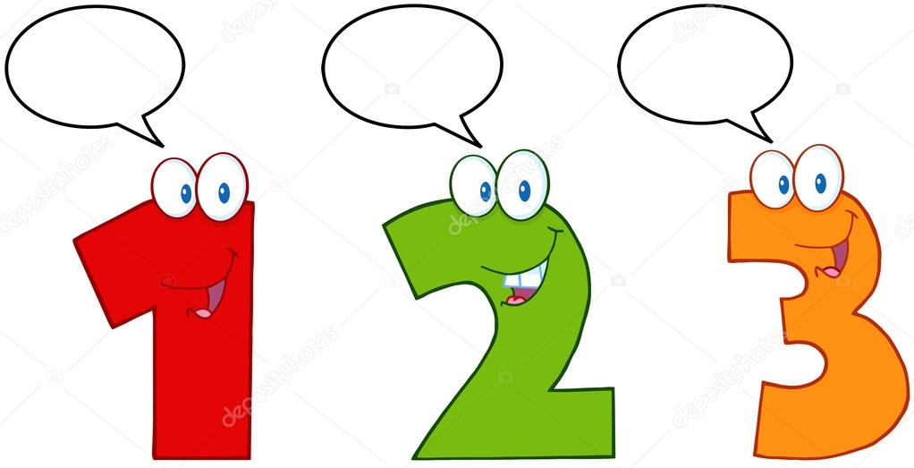 Numbers One,Two And Three