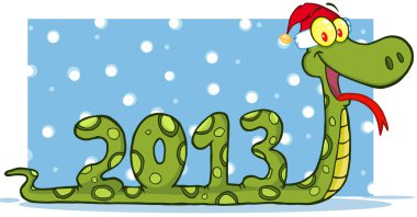 şapka 2013 sayılarla gösterilen yılan