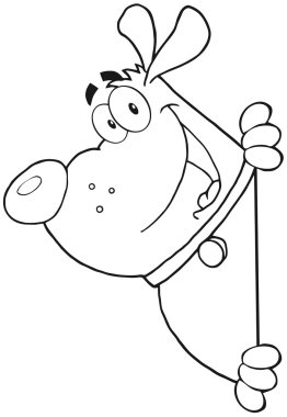 şişman köpek özetlenen