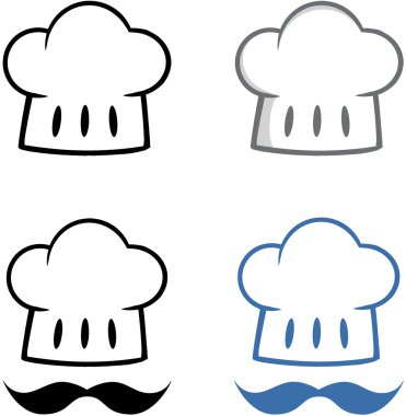 mustache.collection şapka şef