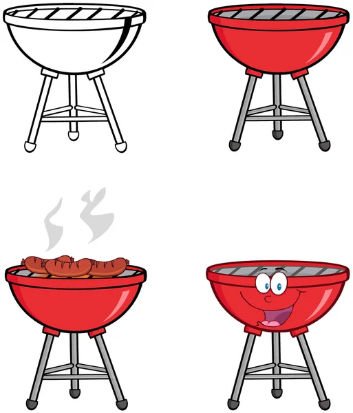 Barbecue's. Collection — Stock Photo, Image