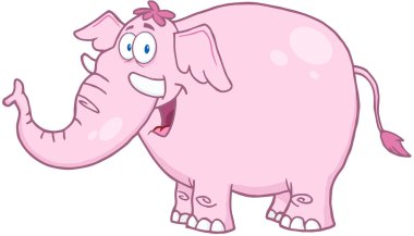 mutlu pembe fil