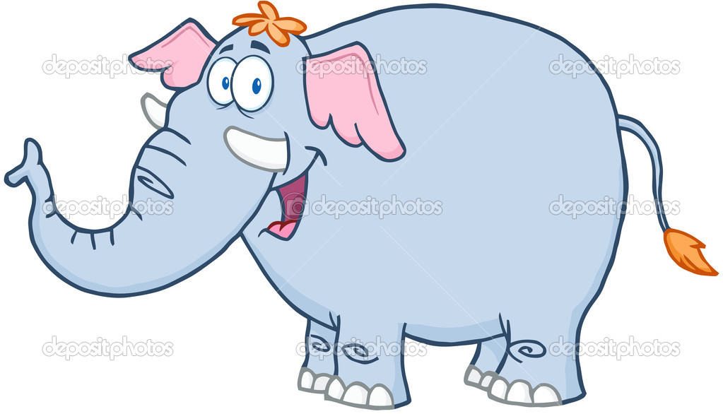 Elephant Cartoon Mascot Character Stock Photo by ©HitToon 24446685 Elephant Cartoon Mascot Character Stock Photo by ©HitToon 24446685