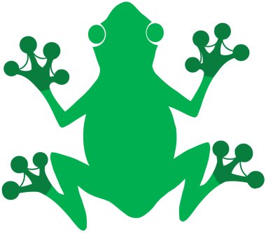 yeşil kurbağa logosu