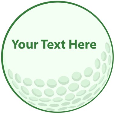 Yeşil golf topu işareti