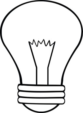 Seviyelendirilmiş karikatür ampul