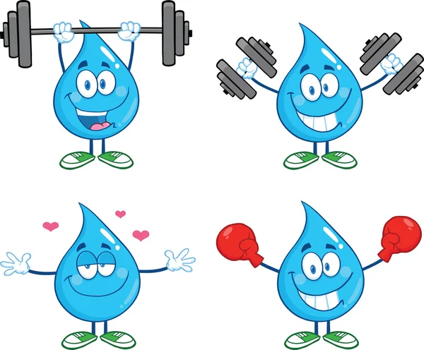ᐈ Gota De Agua Animados Imagenes De Stock Dibujos Gota De