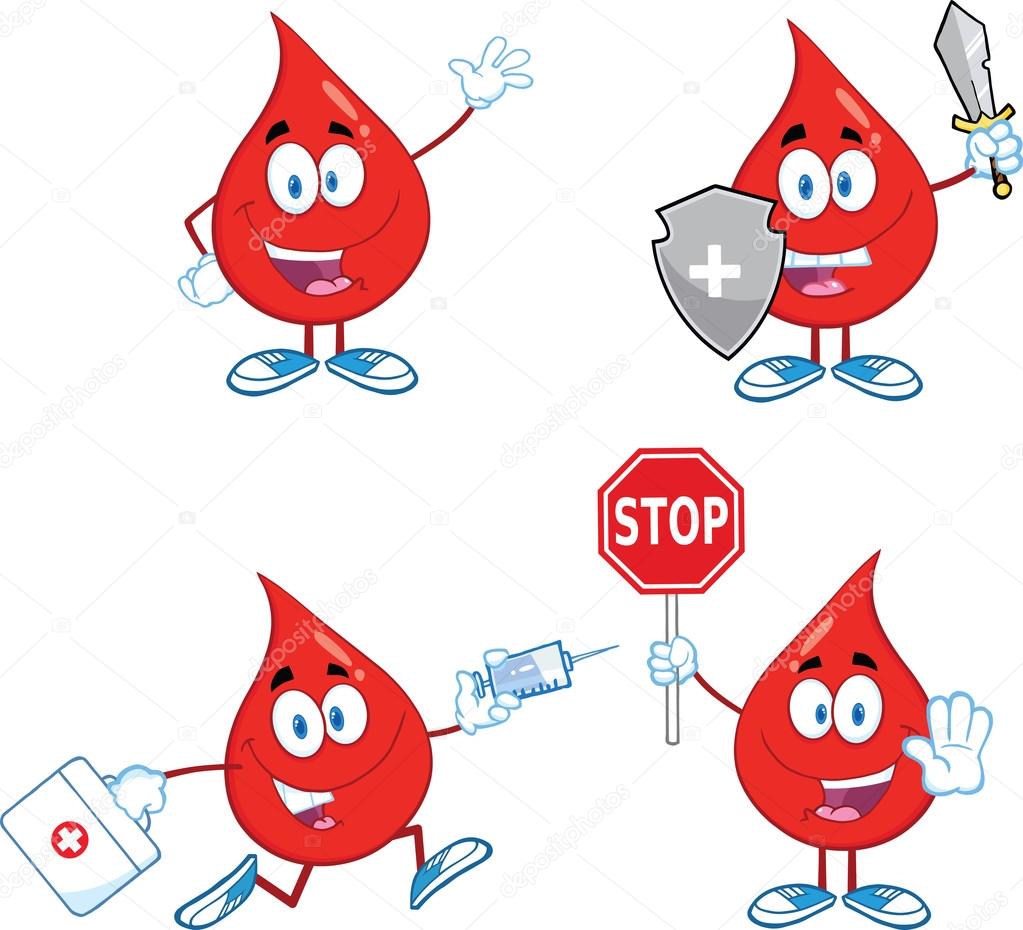 Blood Drop Set Collection 2 Stock Photo by ©HitToon 29852953