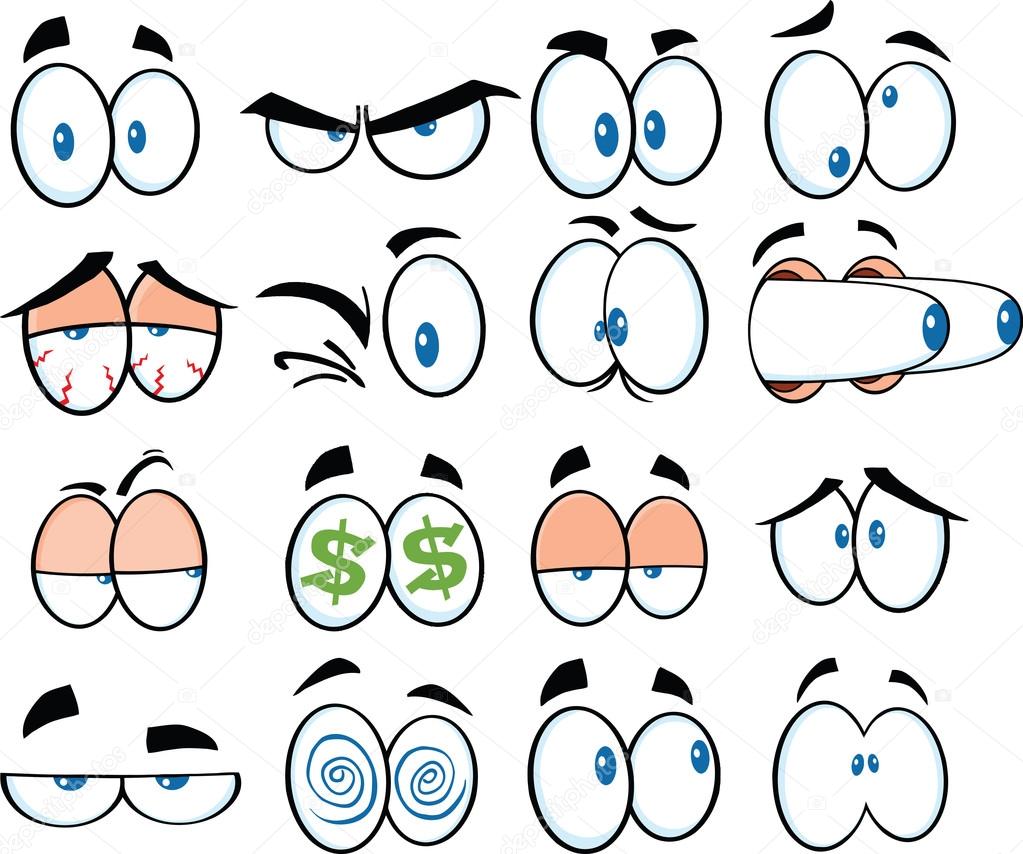 Cartoon Funny Eyes