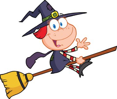 Cadılar Bayramı küçük cadı