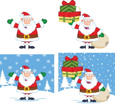 Noel Baba koleksiyonu kümesi