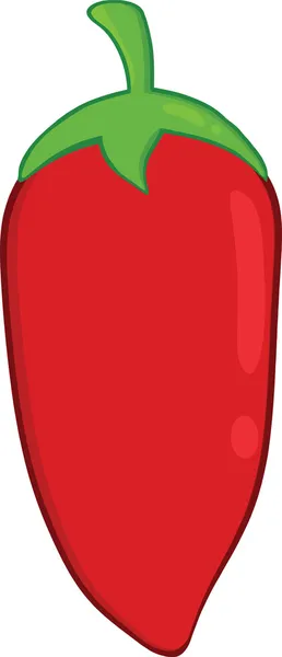 Red Chili Pepper Illustration — Stock Photo, Image