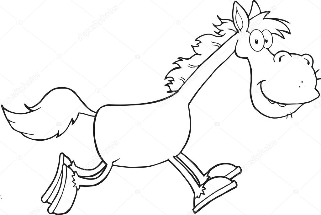 Resultado de imagem para desenhos de cavalos correndo