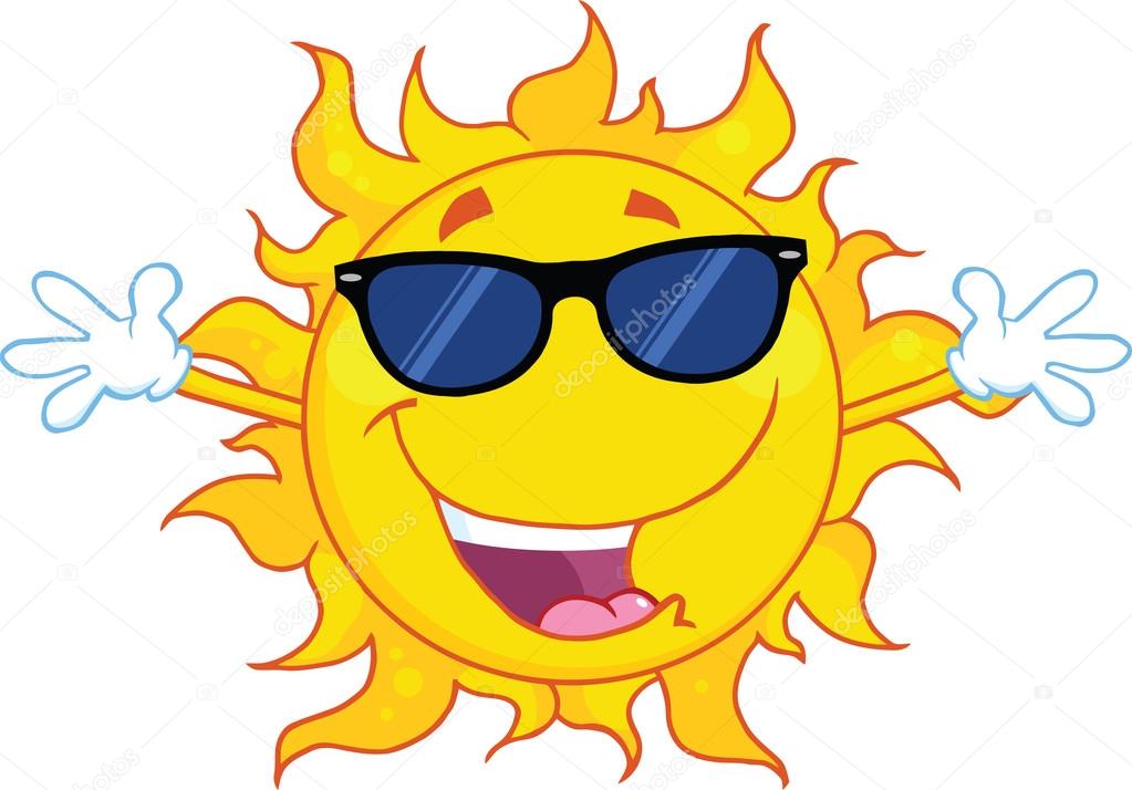 Happy Sun With Sunglasses And Open Arms Stock Photo by ©HitToon 38482169 Happy Sun With Sunglasses And Open Arms Stock Photo By ©Hittoon 38482169