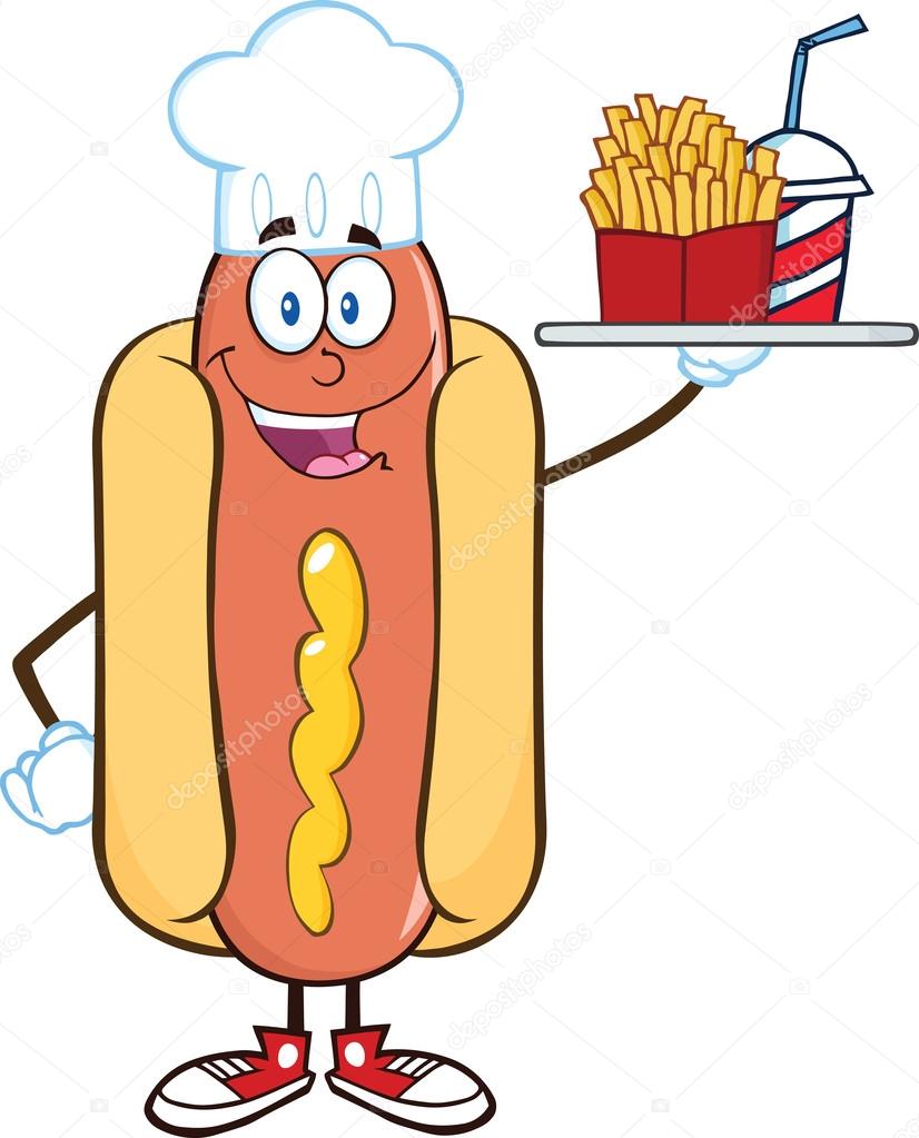 Hot Dog Clipart Face Hot Dog Clipart Face