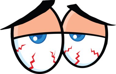 hasta karikatür eyes