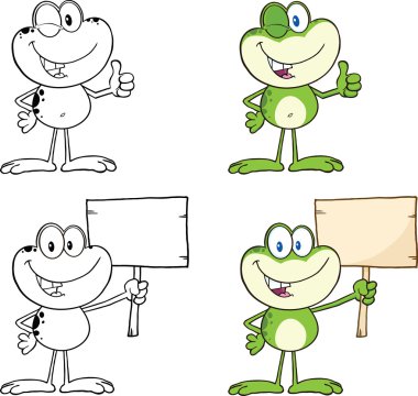 Kurbağa 12 karakter küme