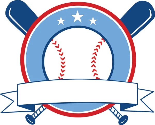 Banner baseball — Foto Stock