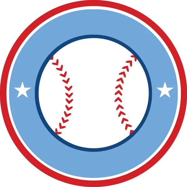 Бейсбольный баннер — стоковое фото