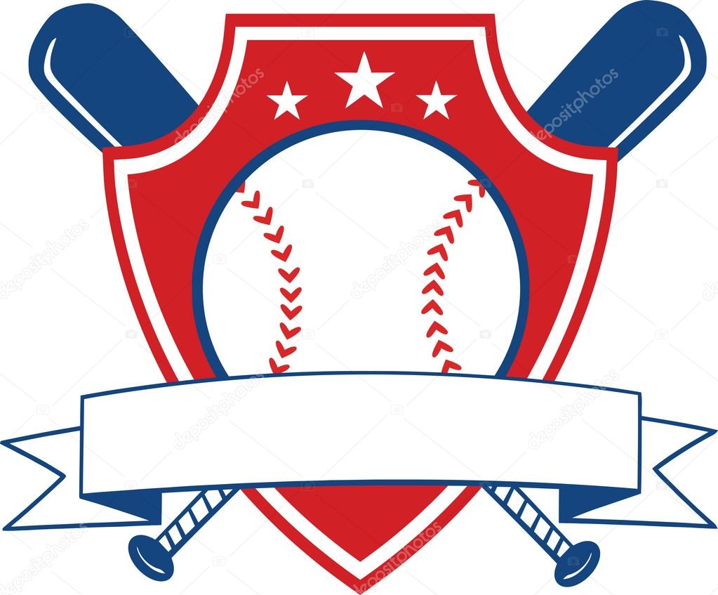 Baseball Shield Banner