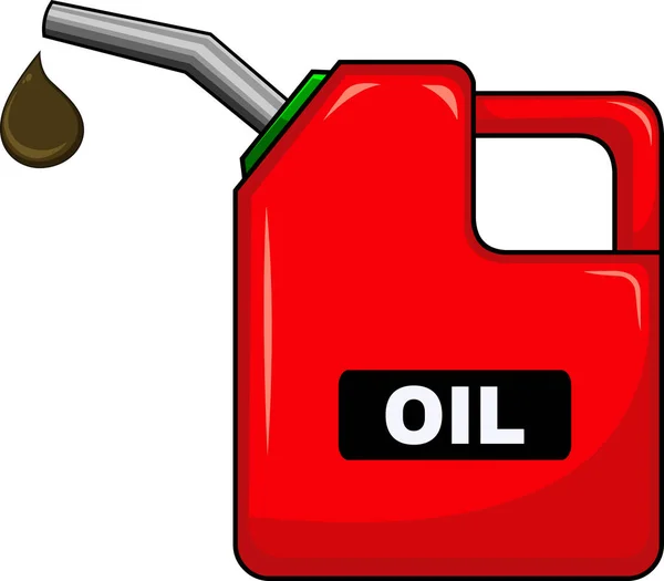 Pictogram Benzinepomp Vectorillustratie — Stockvector